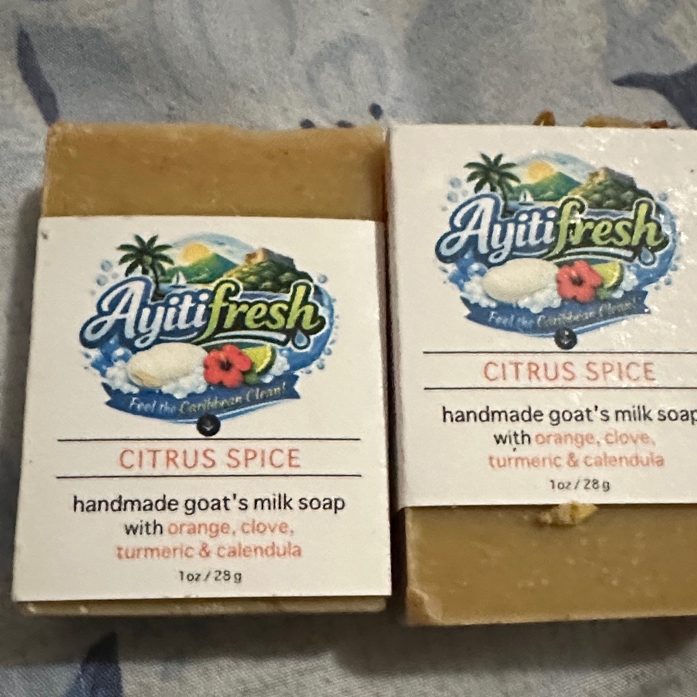 Ayiti Fresh Citrus Spice Goat's Milk Soap